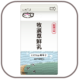 牧選草鮮乳380ml